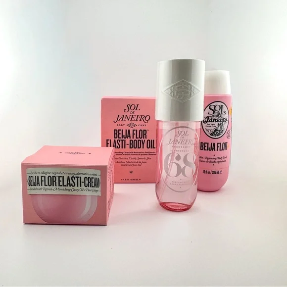 🆕 SOL DE JANEIRO 4 pc Set w/ Beija Flor Body Oil, Body Wash, Cream & 68 Spray - Picture 14 of 16